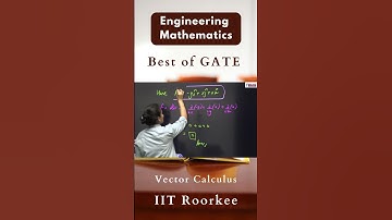 Best of GATE - 7 | Engineering Maths - Vector Calculus GATE PYQs #shorts #gate2025 #priyankasharma