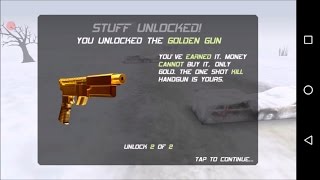 Zombie Highway (FREE Apk, "description"), unlock and try "Golden Gun", 14.63MI and zombie secret!!! screenshot 4
