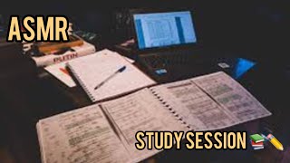 ASMR | 1 Hour study session (No talking)