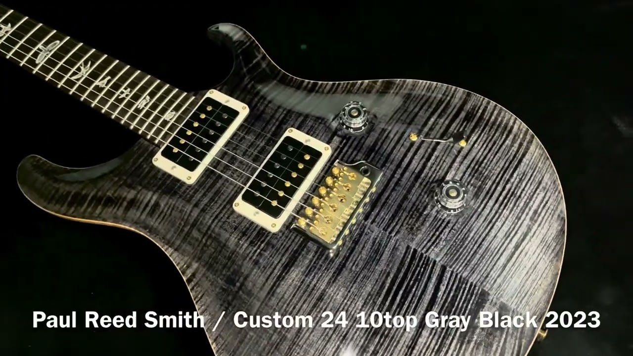 Paul Reed Smith(PRS) / 2023 Custom 24 10Top Gray Black【イシバシ