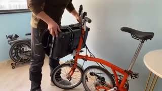 Brompton Foldable Air Flight Check in Luggage Bag Case Box Airport International Travel (Trigo) screenshot 3