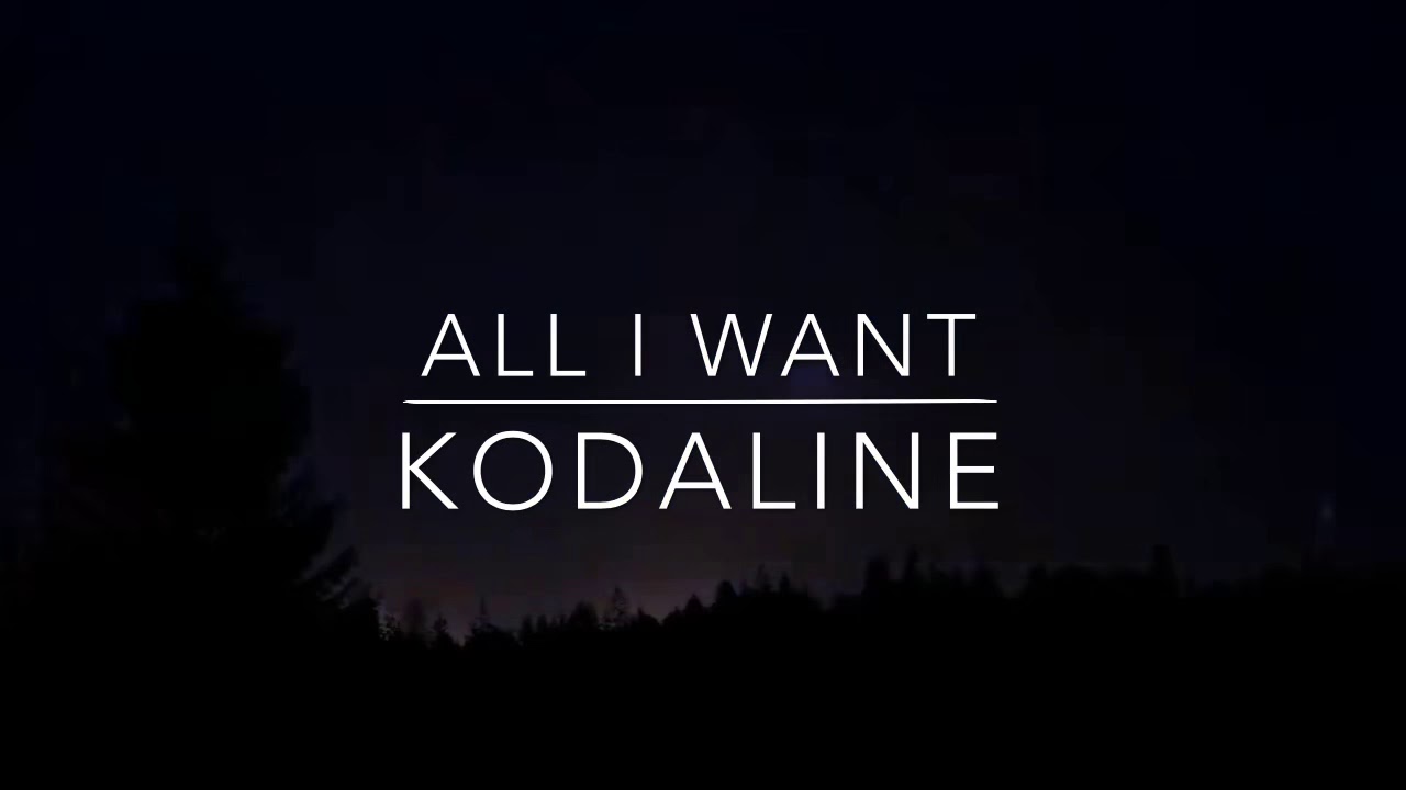 All i want Kodaline текст. Kodaline everything works out in the end