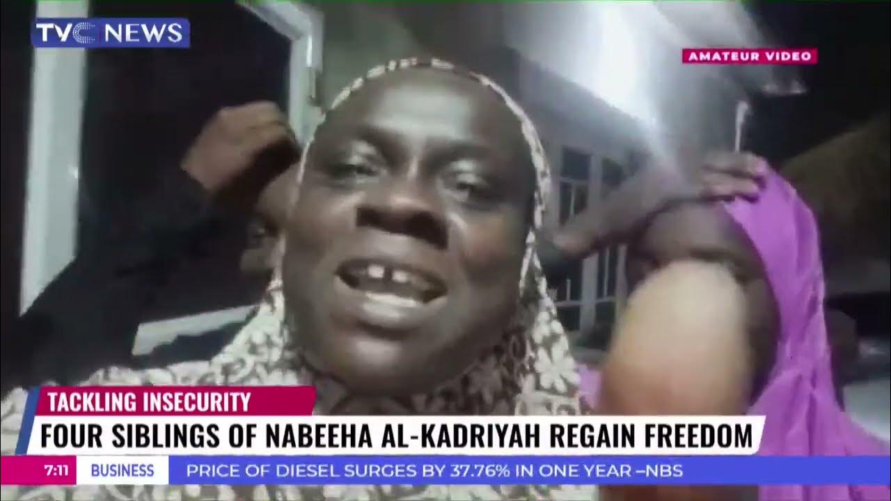 VIDEO: Four Remaining Siblings Of Nabeeha Regain Freedom From Kidnappers