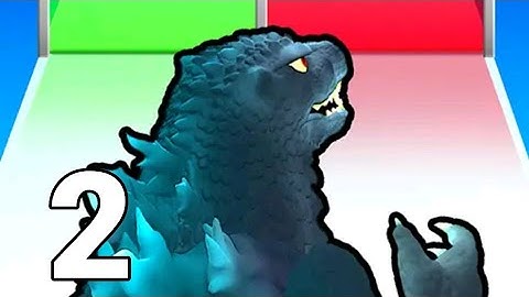 Kaiju Run - Dzilla Enemies Level 10-25 Gameplay Tutorial (iOS Android)