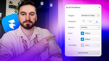 Scroll Transform Text in Framer
