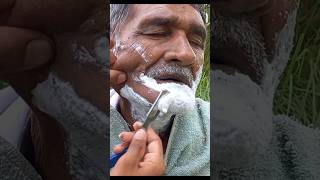 asmr face shaving #asmr #triggersforsleep #barberasmr