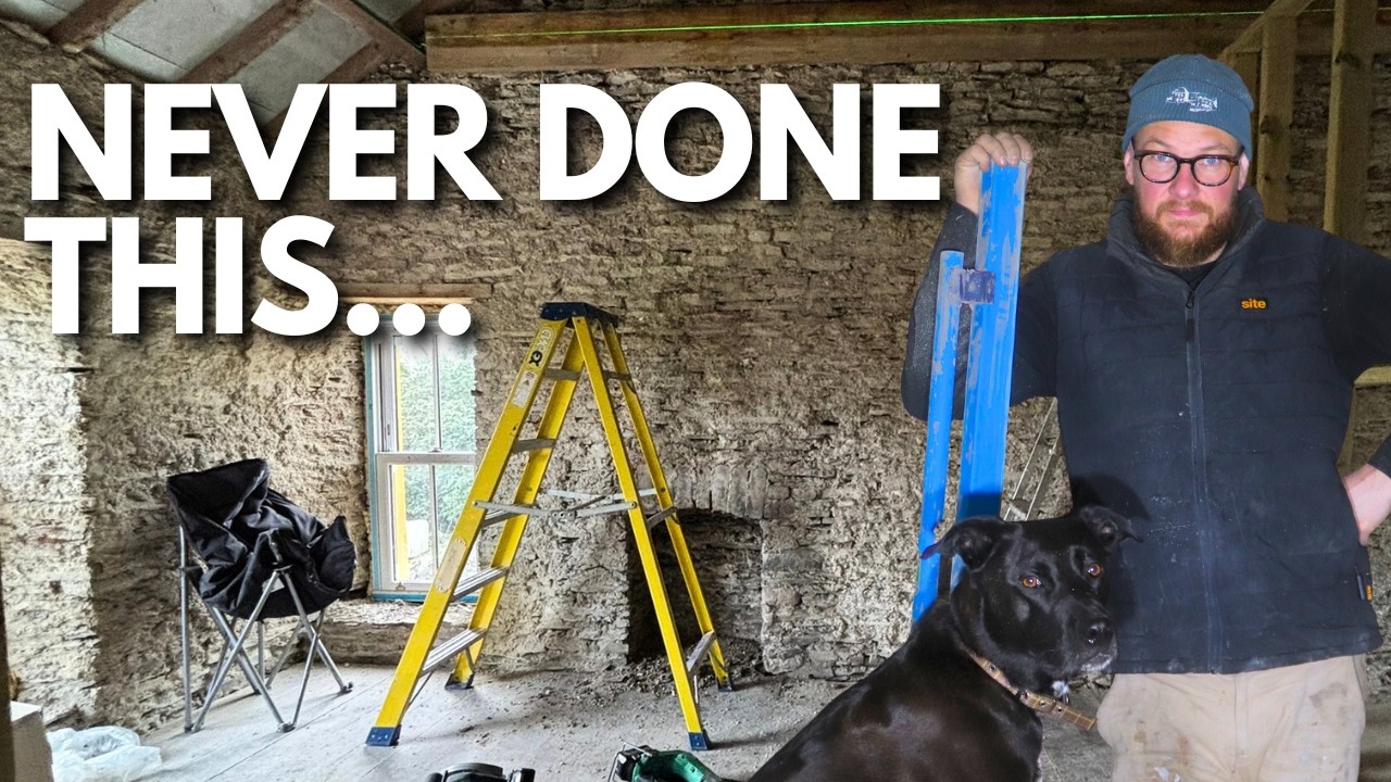 We Tried Plastering Our 100 Year Old Farmhouse - First Time! (ep.45)