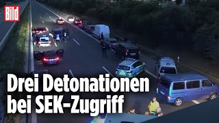 Drama auf der A9: SEK stürmt Reisebus in Bayern