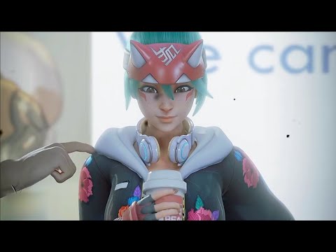 Kiriko Kamori #foryou #anime #3danimation #fypyoutube #games #fypシ゚viral
