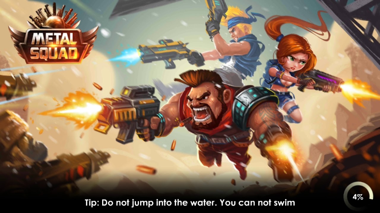 Metal Squad Android Walkthrough - Gameplay "X Location" Level 1-1 to Level 1-6