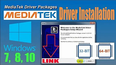 Install All MTK MediaTek Driver Windows 7 | 8 | 10 64 bit & 32 bit