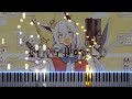 KINGWORLD - sasakure.UK / 白上フブキ (Fubuki) (Piano Solo Arr. Harlos)