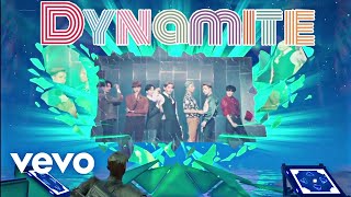 BTS It&#39;s Dynamite Official Music Video World Premiere from Party Royale Fortnite || No Commentary