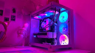 INSTALLING my new COMPUTER FANS «CORSAIR AR120 RGB» 🍭🦄