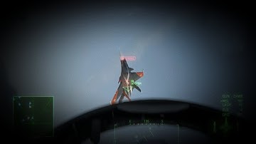 ACE COMBAT 7: MISSION 7 FIRST CONTACT - Mihaly fight in 1st Person view