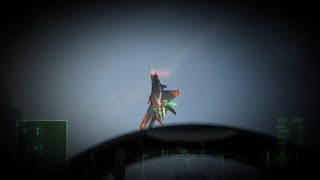 ACE COMBAT 7: MISSION 7 FIRST CONTACT - Mihaly fight in 1st Person view
