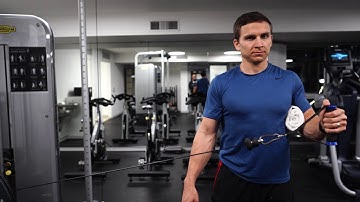Cable Shoulder External Rotation (Walkout)