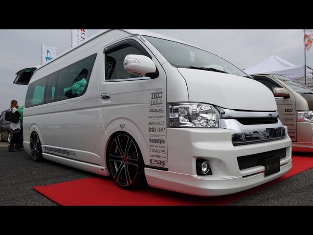 (4K)LEGANCE TOYOTA HIACE 200 WIDE BODY ハイエース4型200系