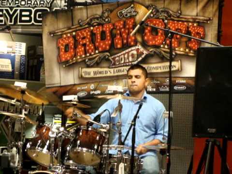 Guitar Center Gwinnett Drum Off 2010 Rey Ramirez