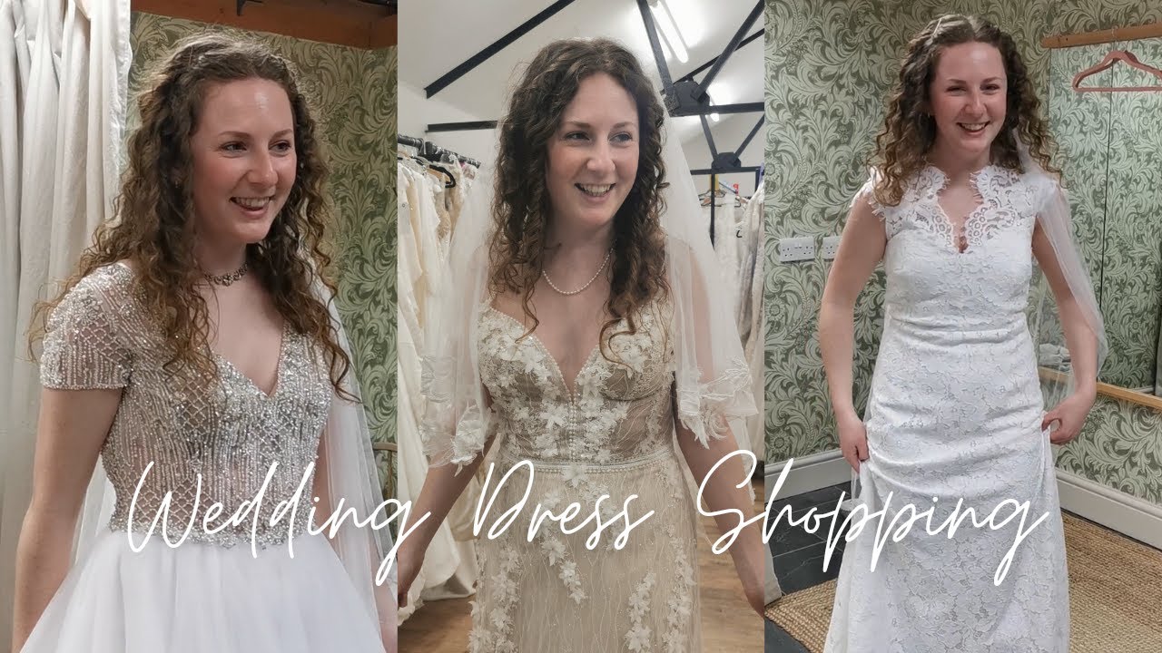 ✨ Come WEDDING DRESS Shopping With Me! Sustainable and Second-hand ✨