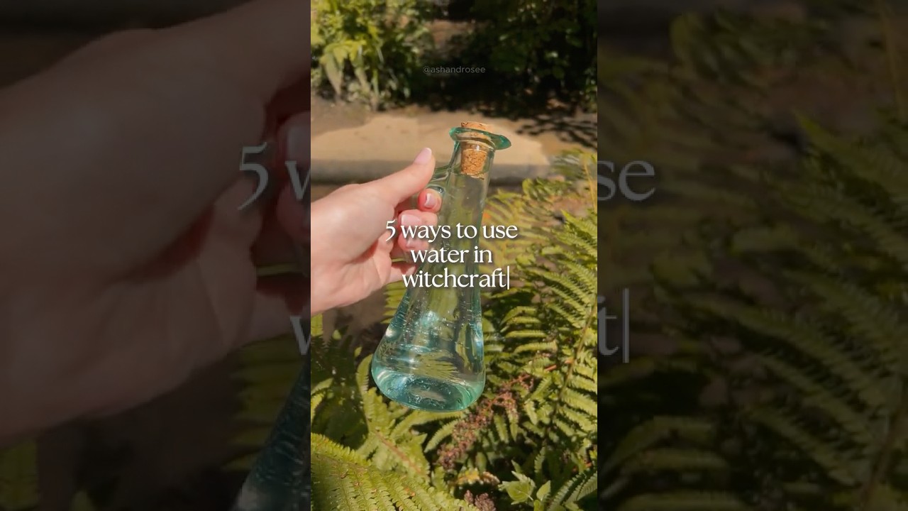 Quick Witch Tip: Powerful Ways to Use Moon Water! ✨🌙  
