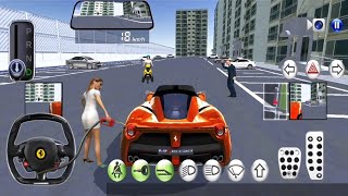 New Orange Super Racing Car In Parking 3D Driving Class Simulator #Shiza Gaming#  screenshot 4