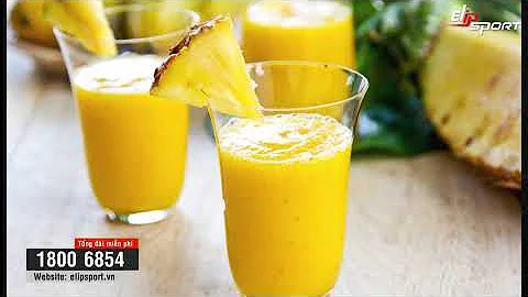 Top 15 nước ép thơm bao nhiêu calo