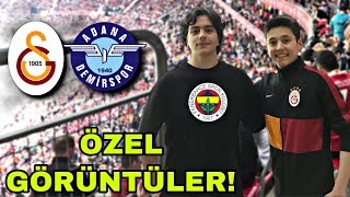 GOLLERİ ÇEKTİM! | Galatasaray 3-2 Adana Demirspor Maç Vlog (Tepki)