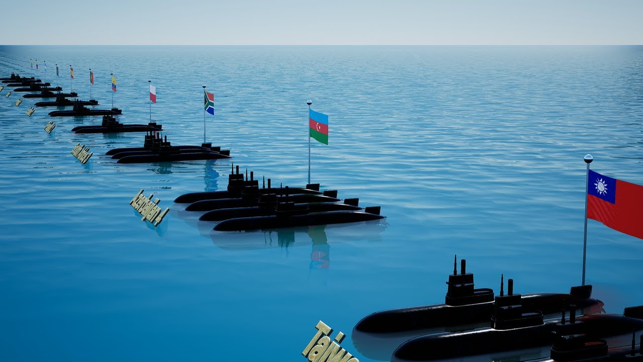 Countries by number of submarines YouTube