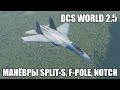 DCS World 2.5 | Противоракетные манёвры Split-S, F-Pole, Notch и их разбор в Tacveiw