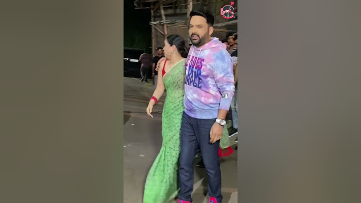Kapil Sharma, Shumona, Ritesh , Genelia on the sets of The Kapil Sharma Show Today