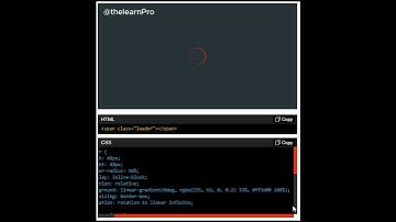 HTML | CSS | Loader Animation | Interactive Component | UI design | #shorts #ui #uidesign