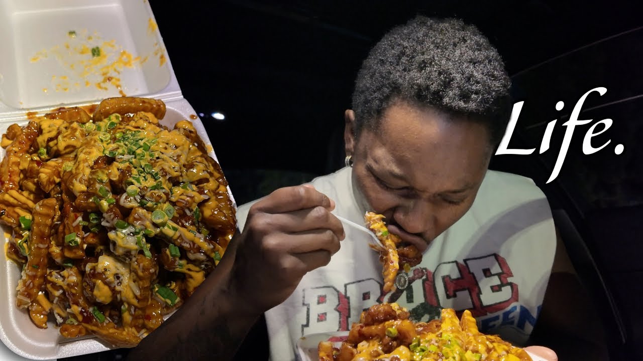 Eating The Viral Orange Chicken Fries 🍊 & Explaining What I've Been Going Through 🥲