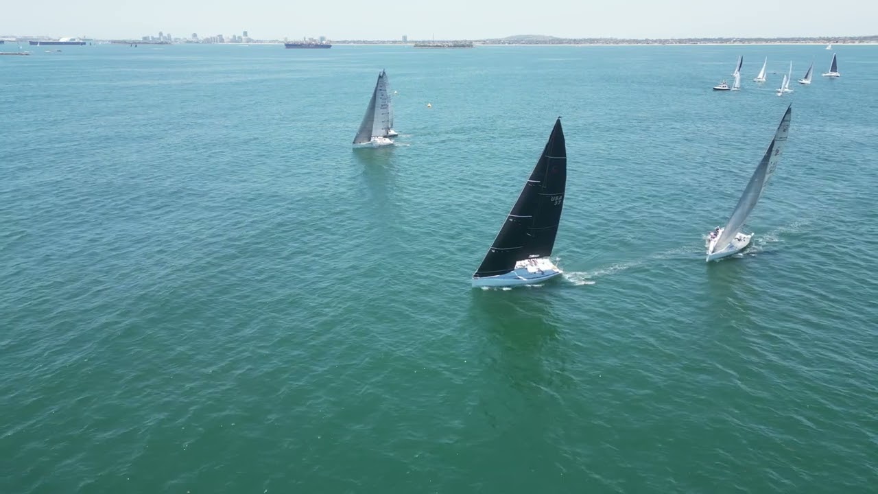2023 LBRW   Day 1 Friday   Race 1   Farr 40 start