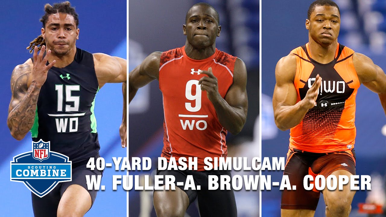 Will Fuller vs. Antonio Brown vs. Amari Cooper vs. Brandin Cooks | 40-Yard Dash - YouTube