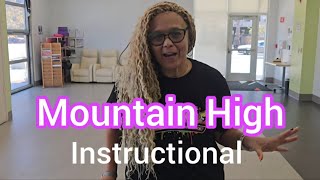 Mountain High line dance Tutorial. Learn step by step.