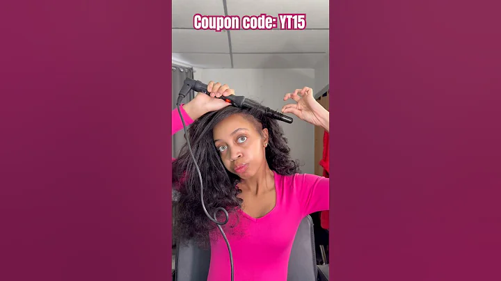 Glueless 3 IN 1 Half Wig Install💖Natural Wand Curl & Blend Leave Out Tutorial Ft.@UlaHair