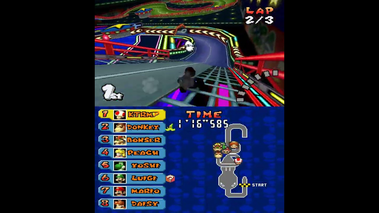 Mario Kart DS Waluigi Pinball Beta Complete Restoration