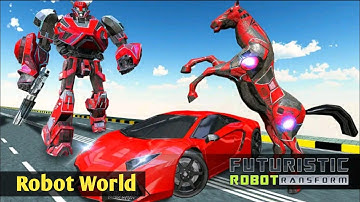 Car Robot Transformation Game   Horse Robot Games   Android GamePlay FHD | New Robot Game |