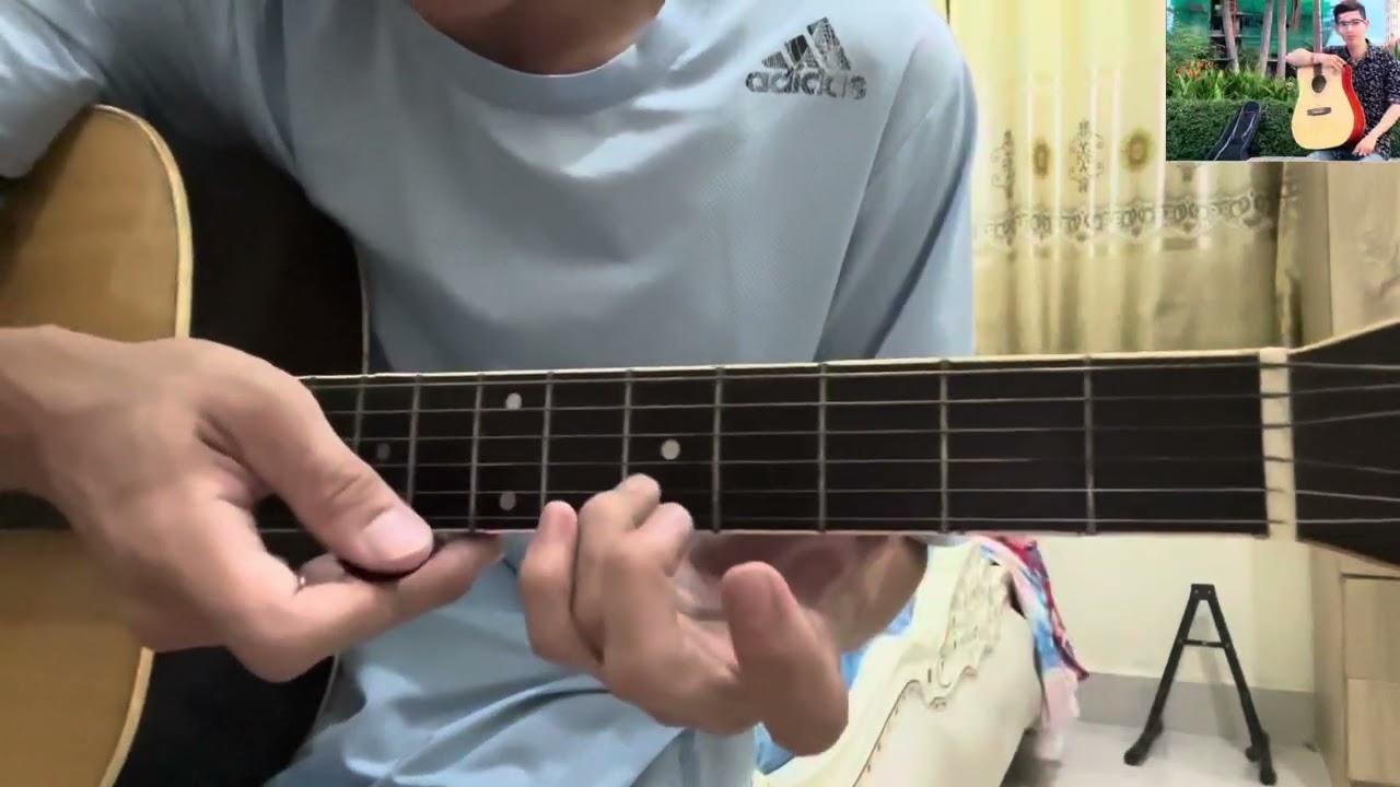 រៀនហ្គីតា Intro ចន្ធូ Guitar Lesson Khmer Song Guitar