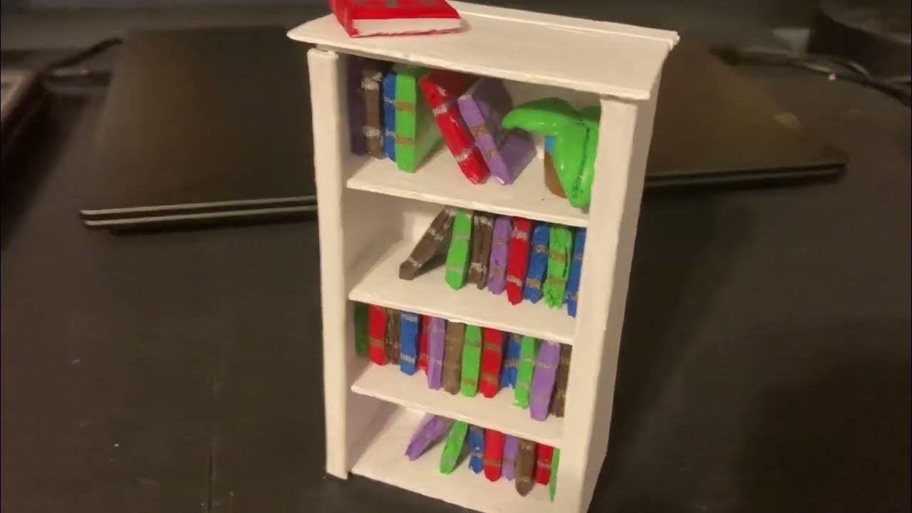 4 Miniature Bookshelf YouTube