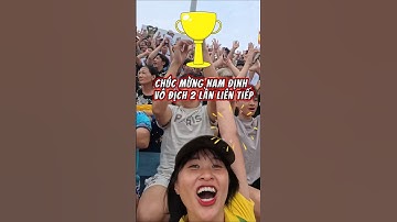 Chúc mừng Thép Xanh Nam Định. Cùng chúng mình trải nghiệm vô địch trên sân Thiên Trường! #vleague