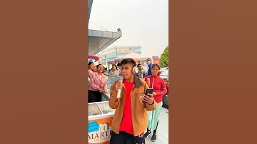 Laugh - Lose🤣 Singing Prank in Public #shorts #viral #comedyvideo