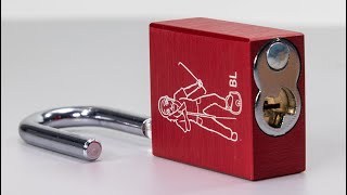 PACLOCK 90A Picked and Gutted || Lock pickings Gals Custom Lock