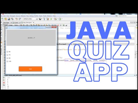 Java Project Tutorial -  How To Create a Quiz Program In Java NetBeans