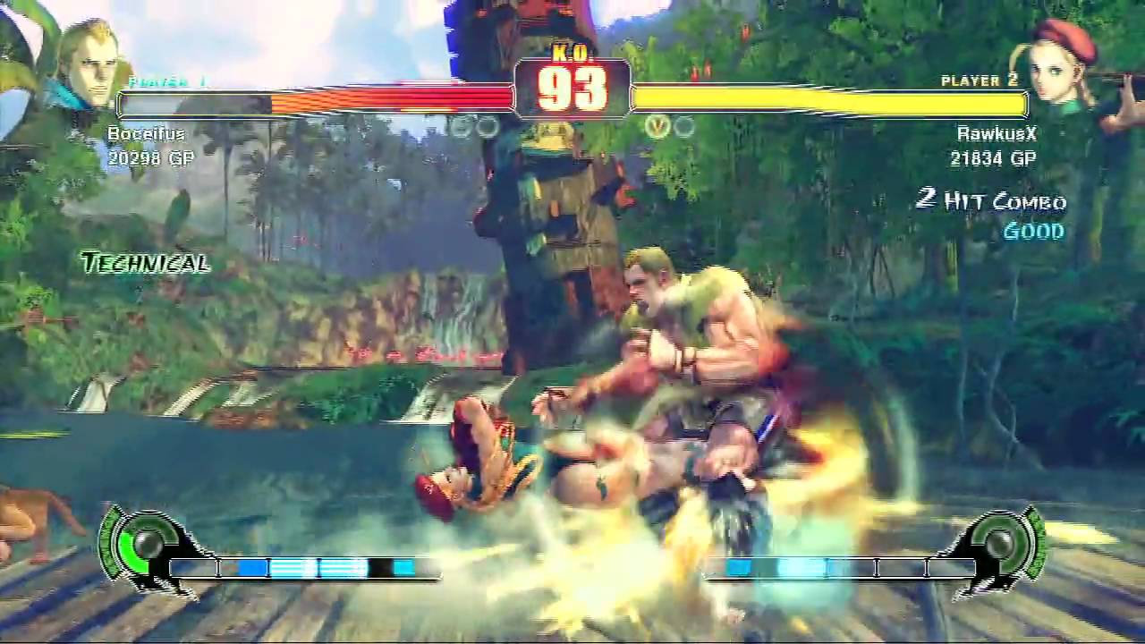 SF4 - RawkusX (Cammy) vs. Boceifus (Abel) - G1 Match