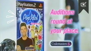 Pop Idol PS2 Game Advert With Simon Cowell | 2003