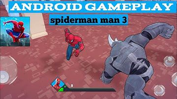 NEW SPIDERMAN 3 GAME ON MOBILE ! (ANDROID/iOS) - spiderman 3 android gameplay
