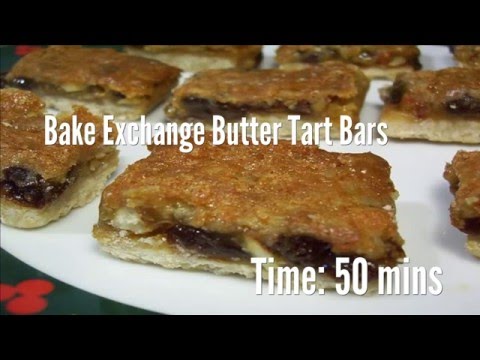 Bake Exchange Butter Tart Bars Recipe