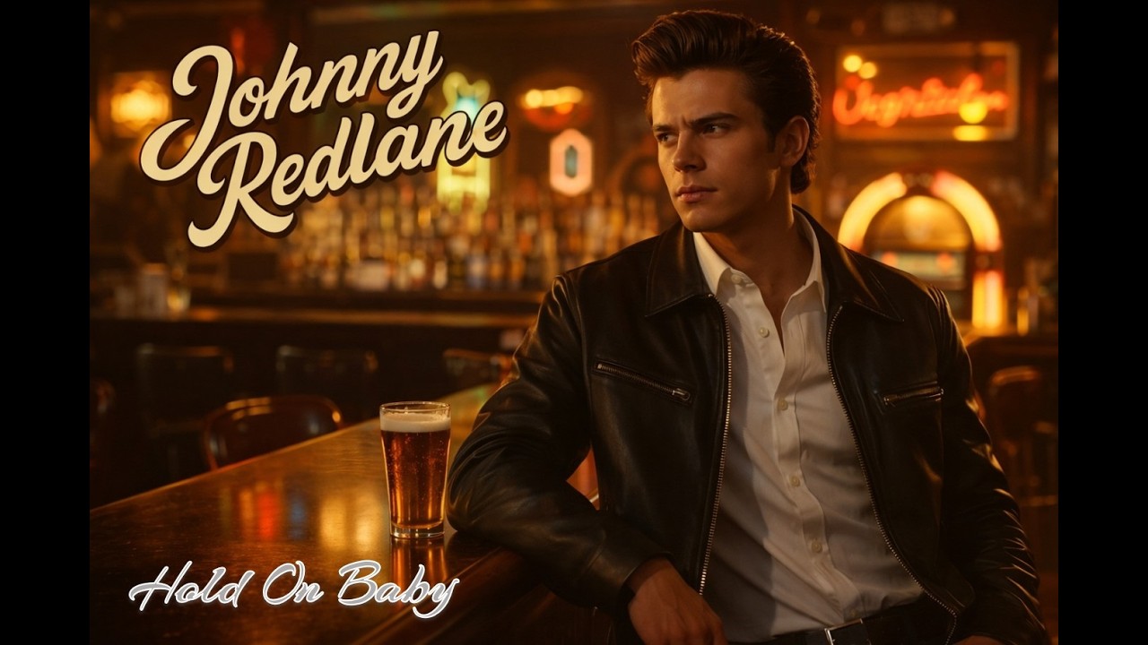 Johnny Redlane – Hold On Baby| 1950s Rockabilly Rock and Roll (Sun Records Style)